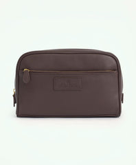 Large Leather Dopp Kit