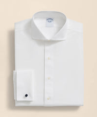 Stretch Supima® Cotton Broadcloth Londoner Collar, Dress Shirt