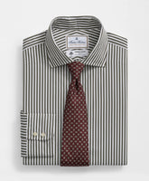 Brooks Brothers X Thomas Mason® Cotton English Collar, Striped Dress Shirt