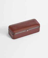 Travel Dominoes Game With Calfskin Case