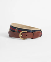Ribbon Overlay Brooks Brothers Crest Belt