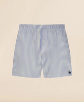 Slim Fit Cotton Broadcloth Striped Boxers