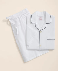 Cotton Broadcloth Short Pajamas