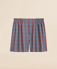 Cotton Broadcloth Tartan Boxers