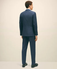 Slim Fit Wool Checked 1818 Suit
