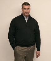 Big & Tall Ultimate Merino Wool Quarter-Zip Sweater