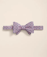 Silk Mini Floral Bow Tie