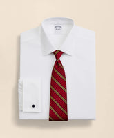 Stretch Supima® Cotton Non-Iron Pinpoint Oxford Ainsley Collar Dress Shirt