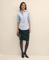 Classic-Fit Non-Iron Stretch Supima® Cotton Dress Shirt