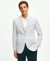 Slim Fit Archive-Inspired Seersucker Sport Coat in Cotton