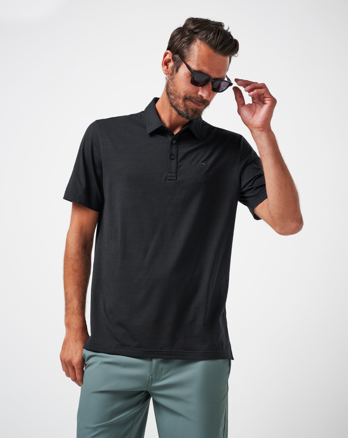 Black Travis Mathew Men|Golf