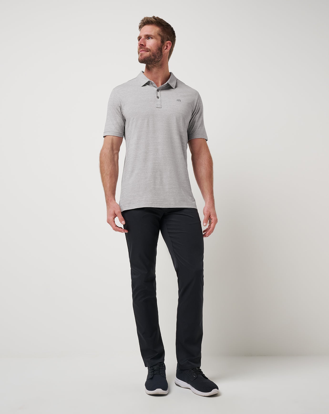 Heather Microchip Travis Mathew Men|Golf