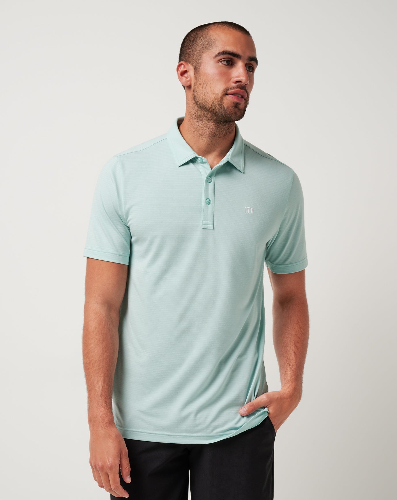 Eggshell Blue Travis Mathew Men|Golf