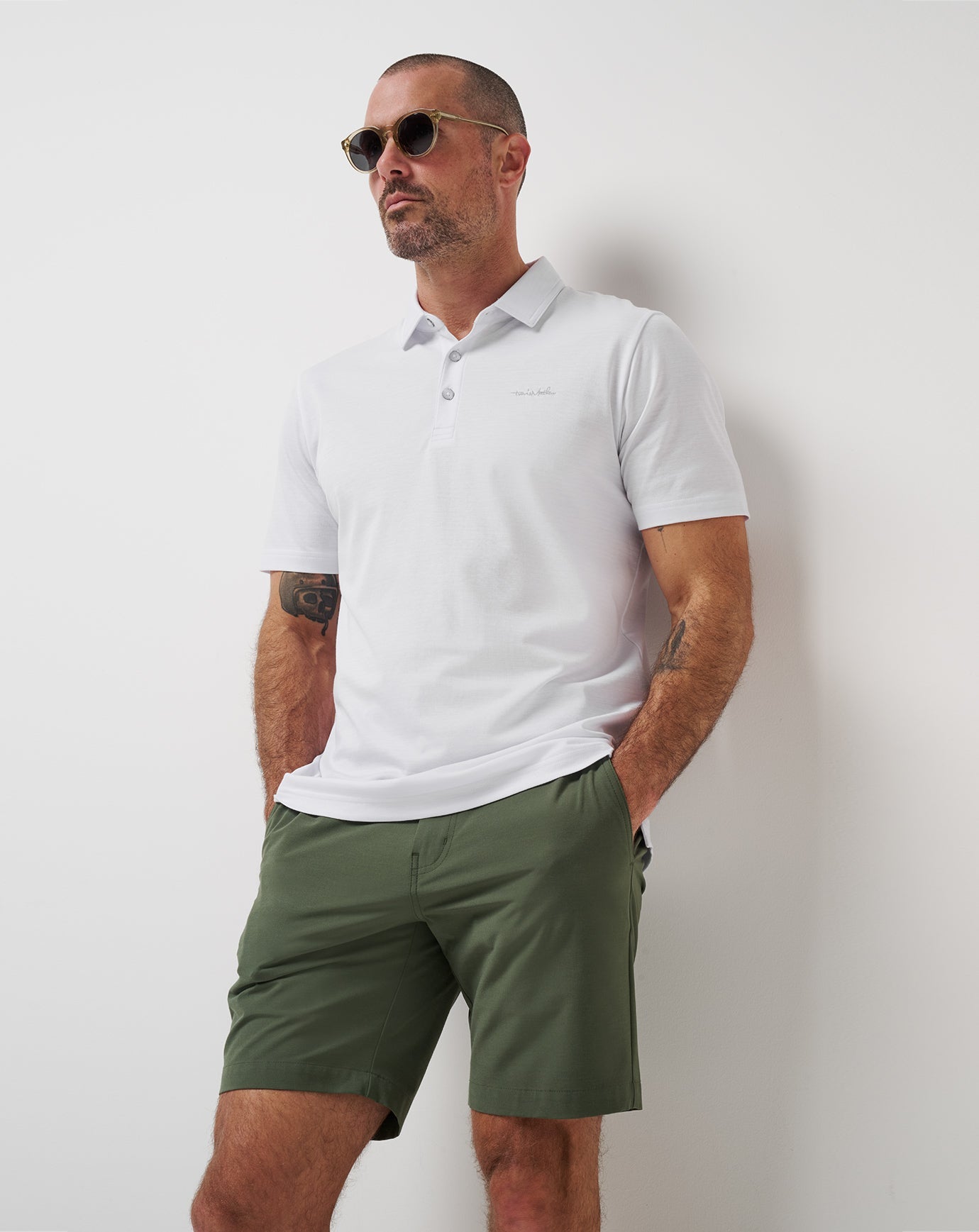White Travis Mathew Men