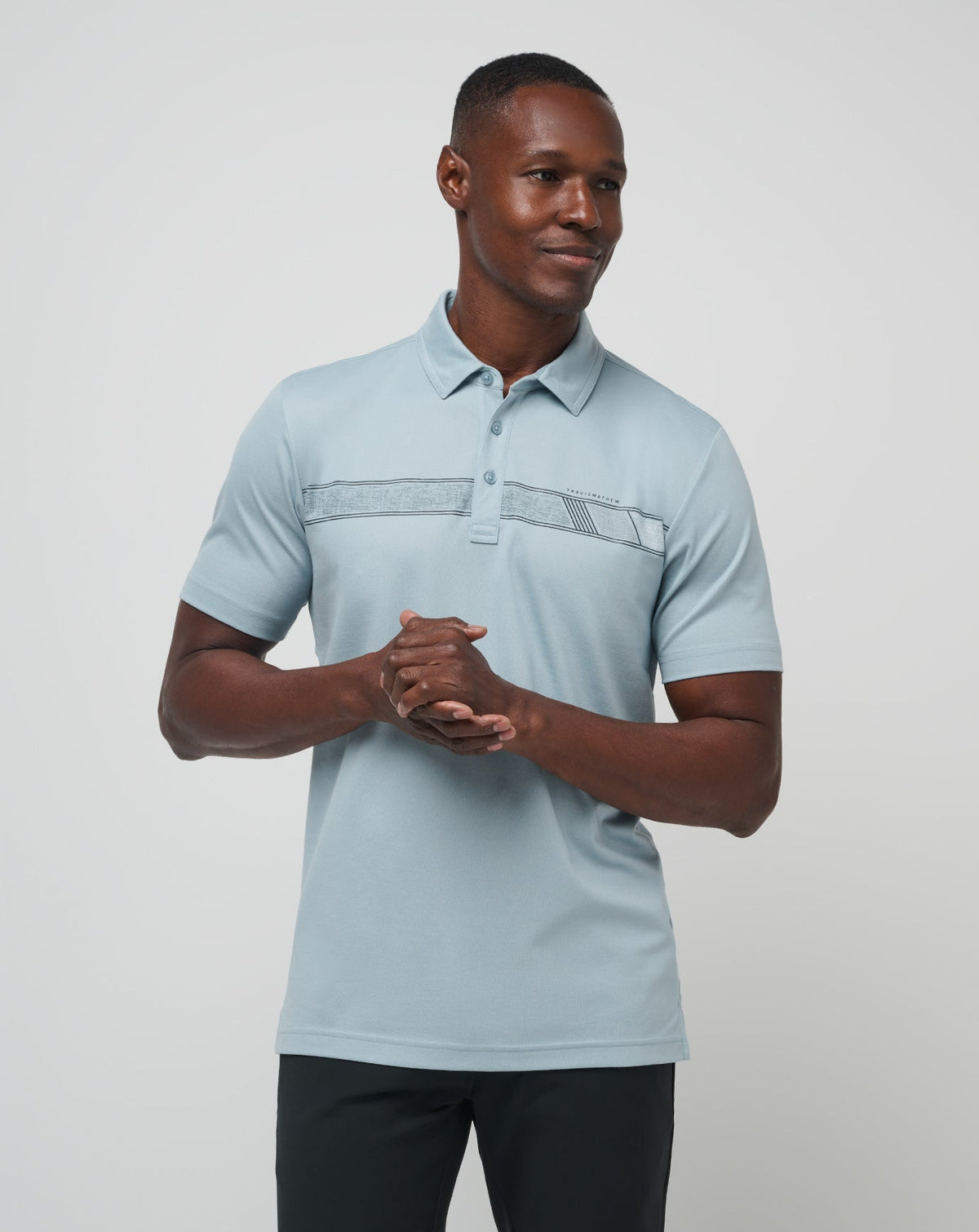 Heather Dusty Blue Travis Mathew Men