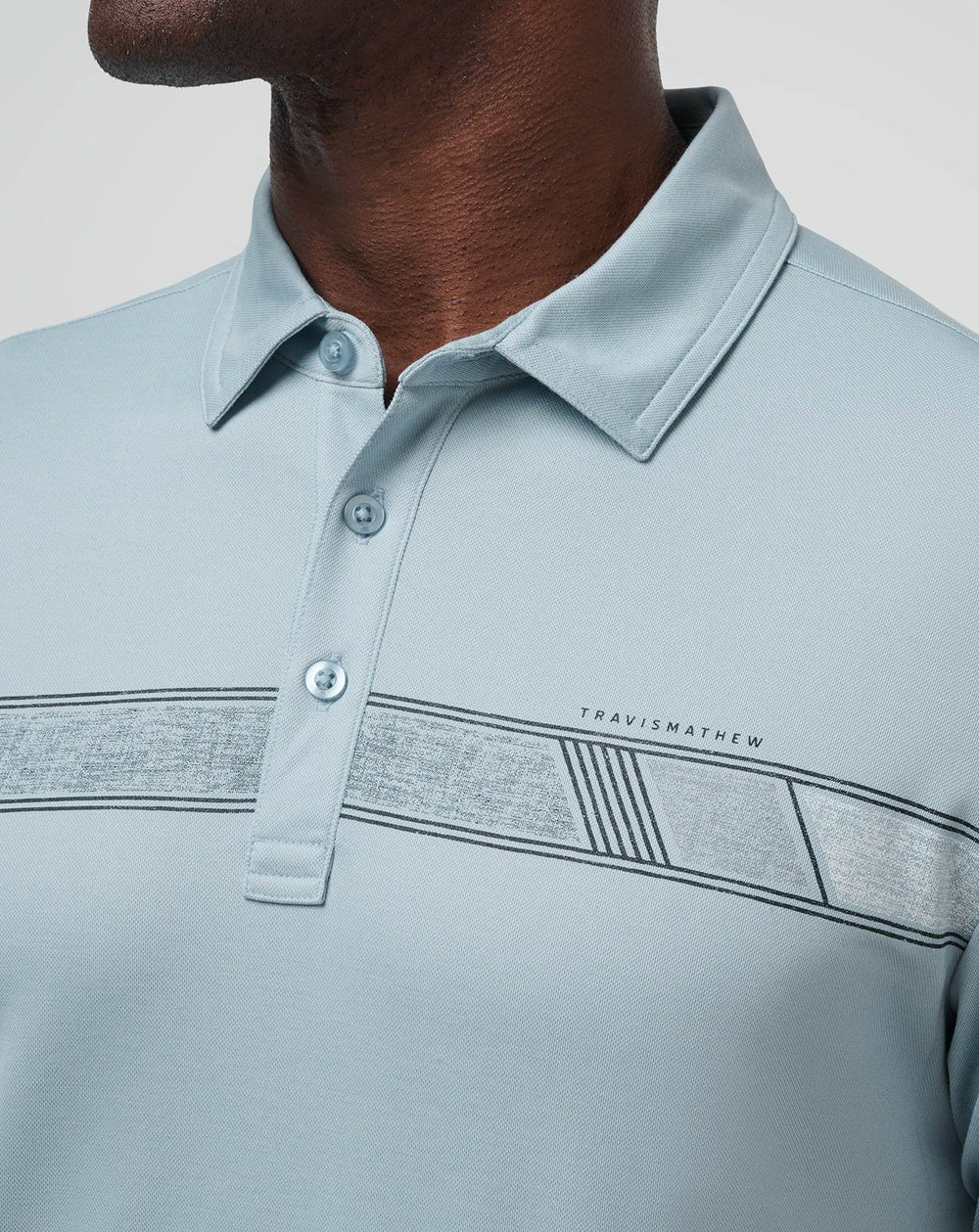 Heather Dusty Blue Travis Mathew Men