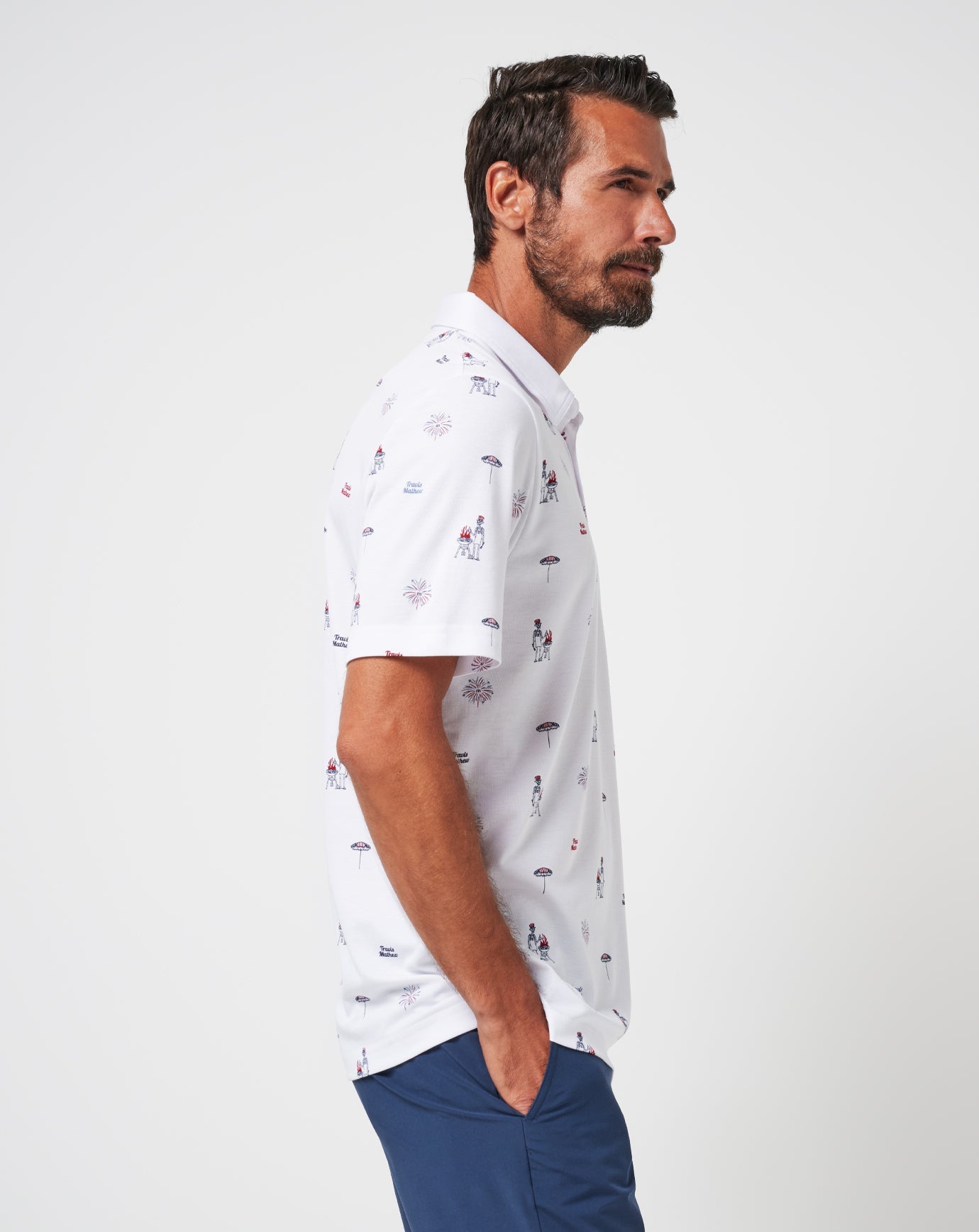 White Travis Mathew Men