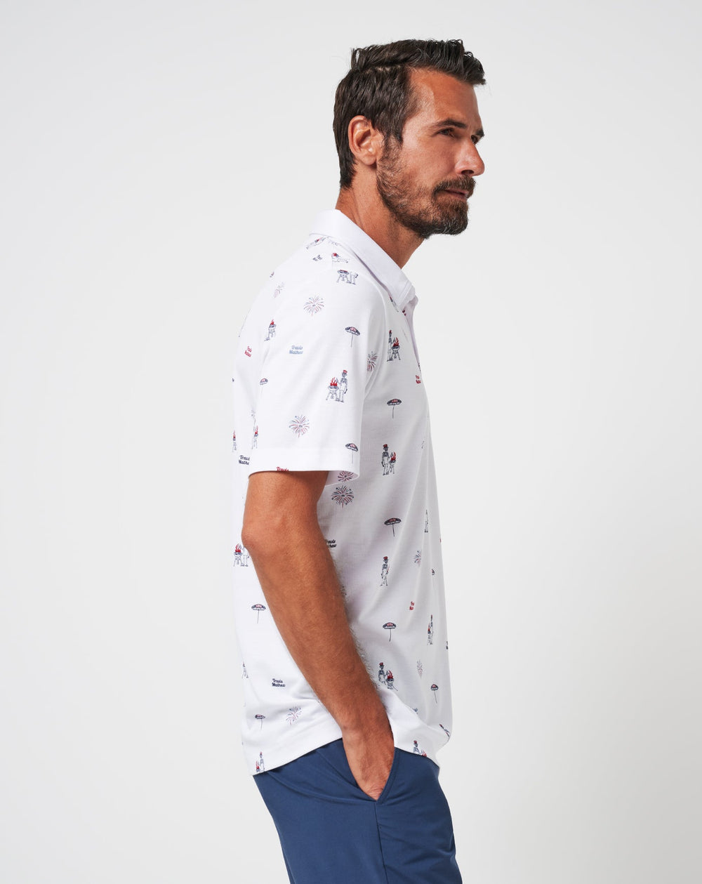 White Travis Mathew Men