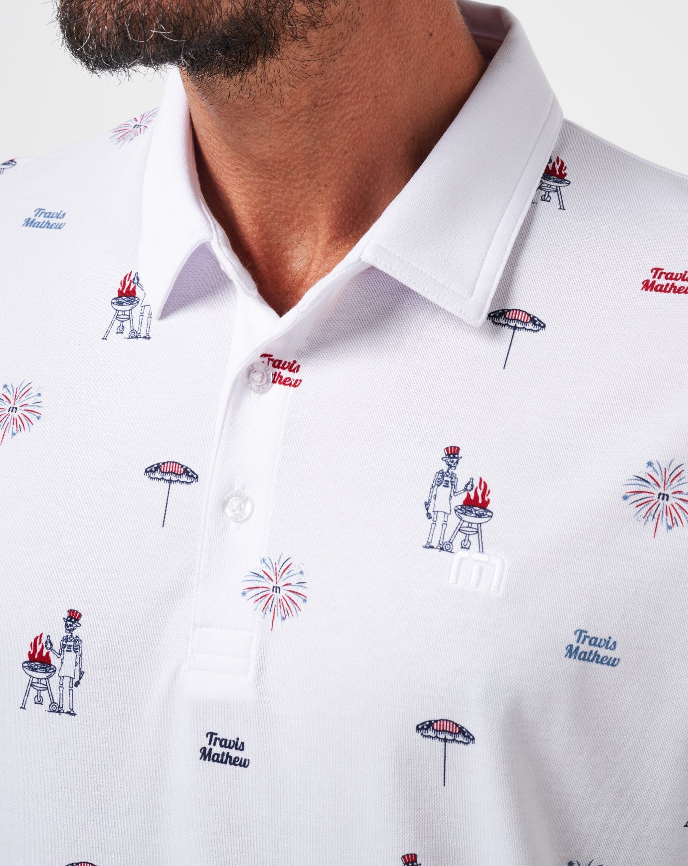 White Travis Mathew Men