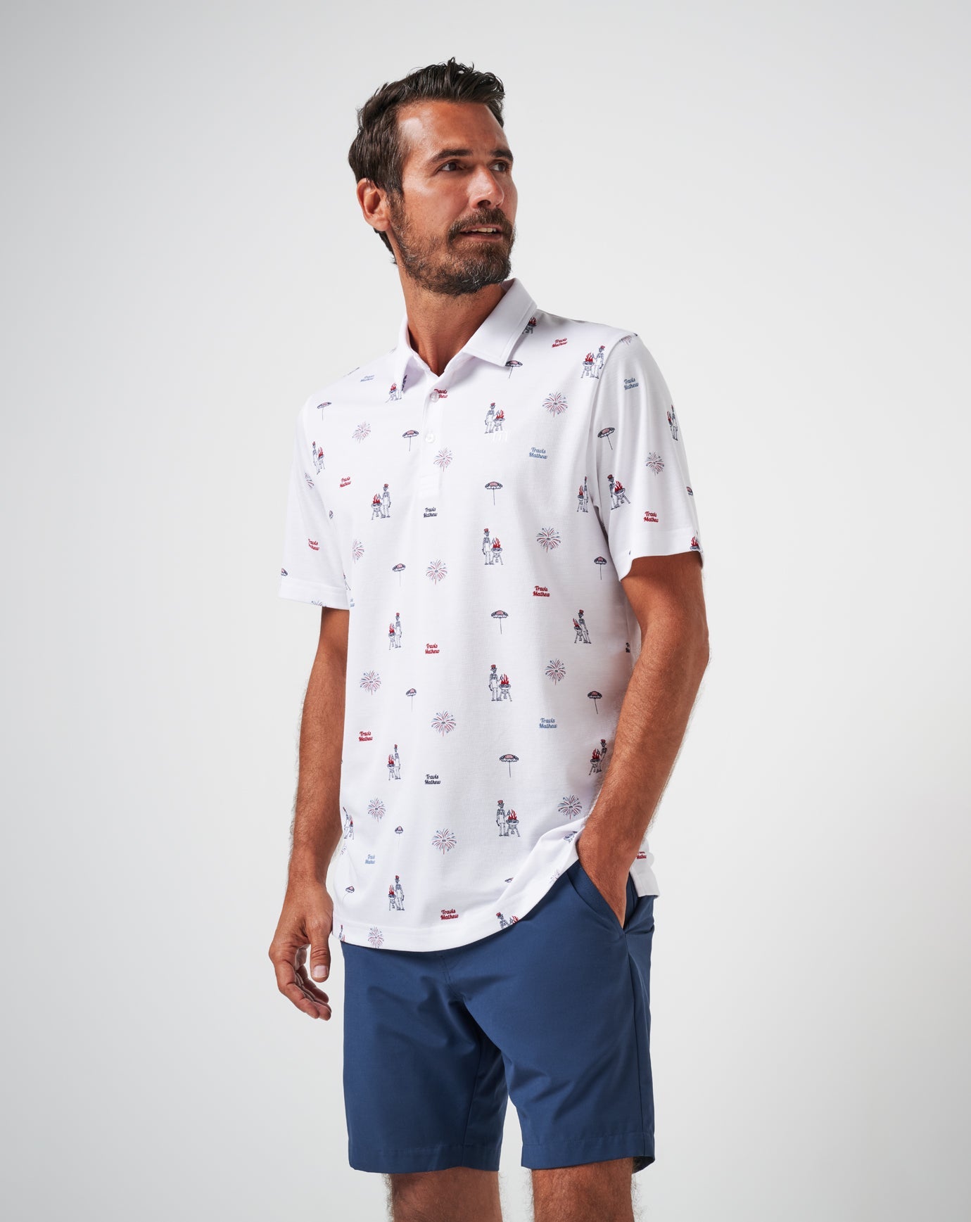 White Travis Mathew Men