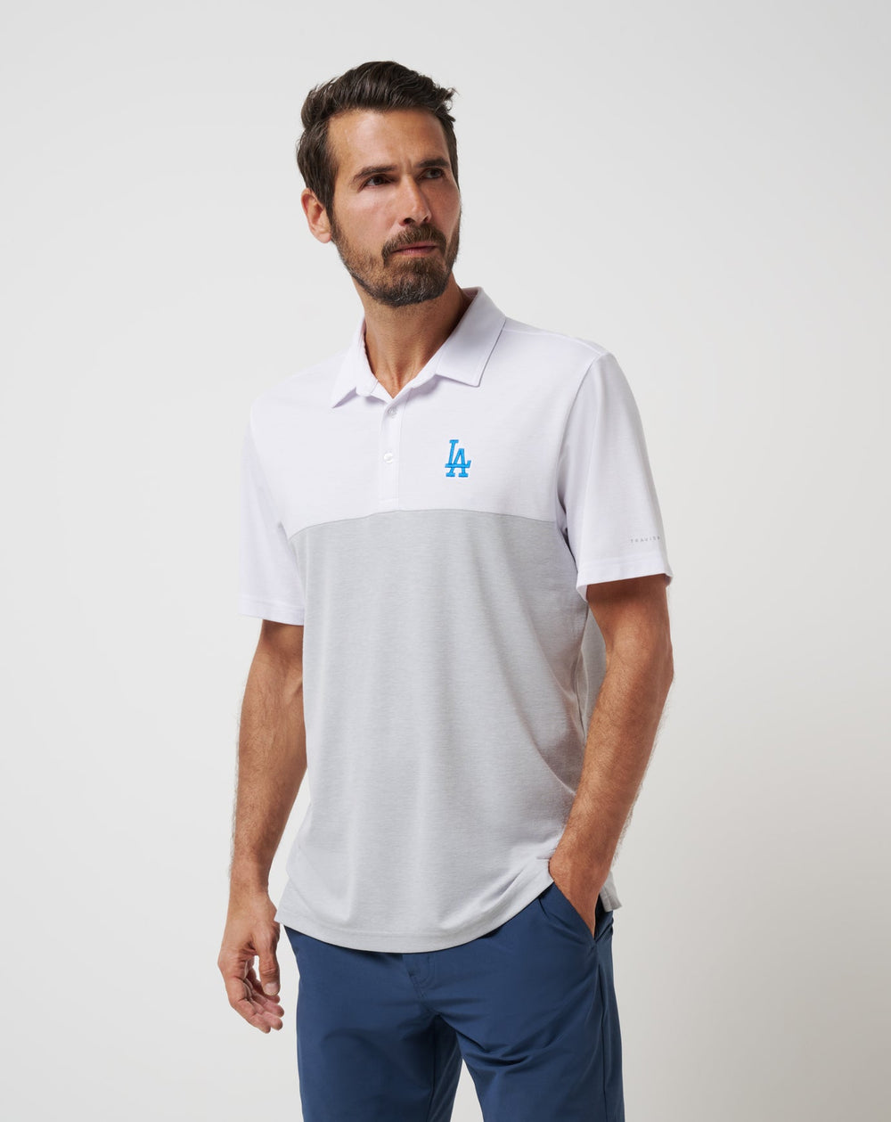 White/Heather Grey Travis Mathew Men|Game Day|New