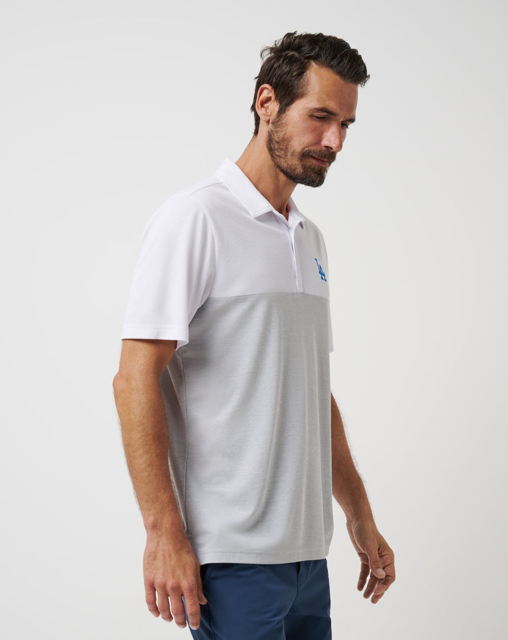 White/Heather Grey Travis Mathew Men|Game Day|New