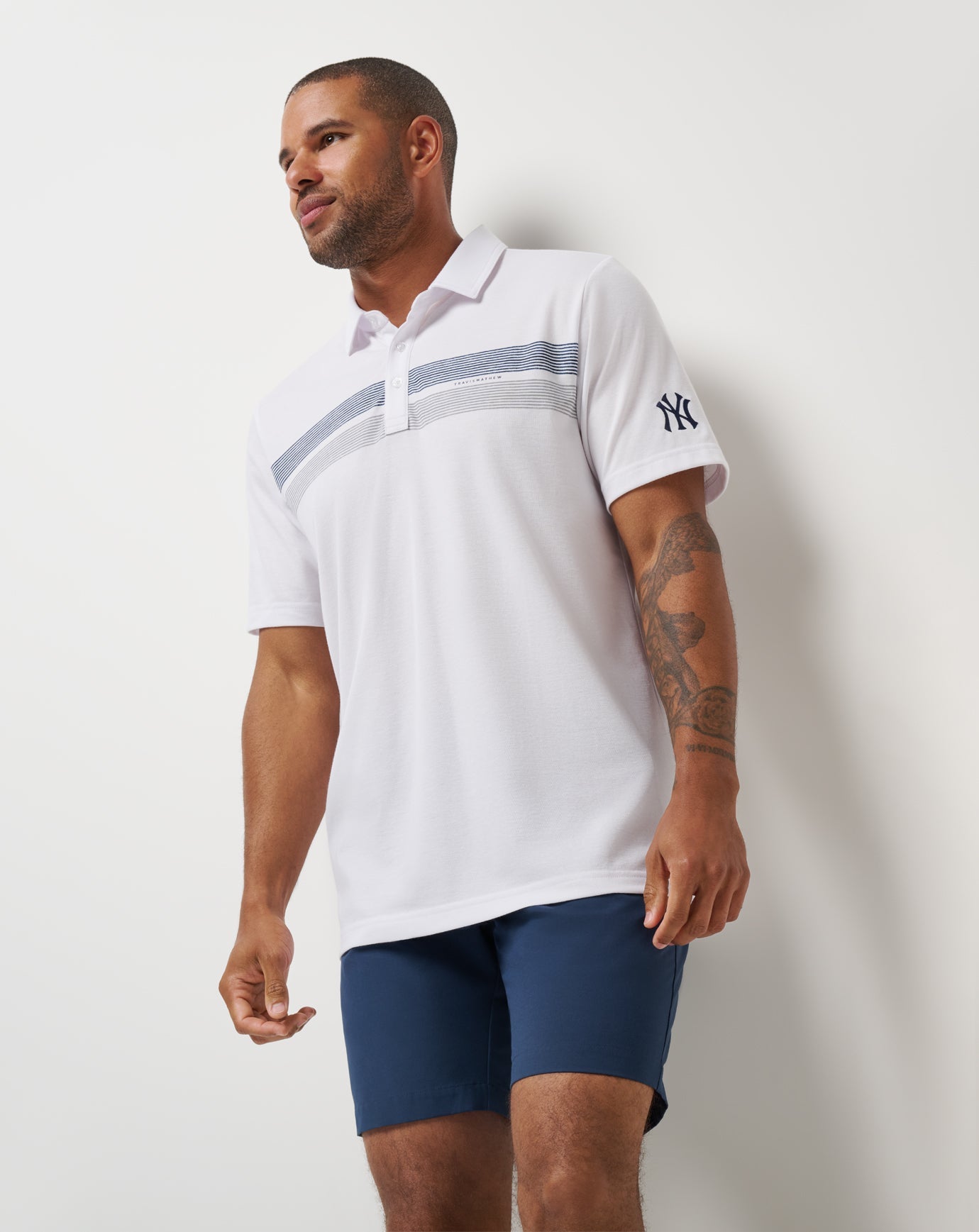 White Travis Mathew Men|Game Day|New