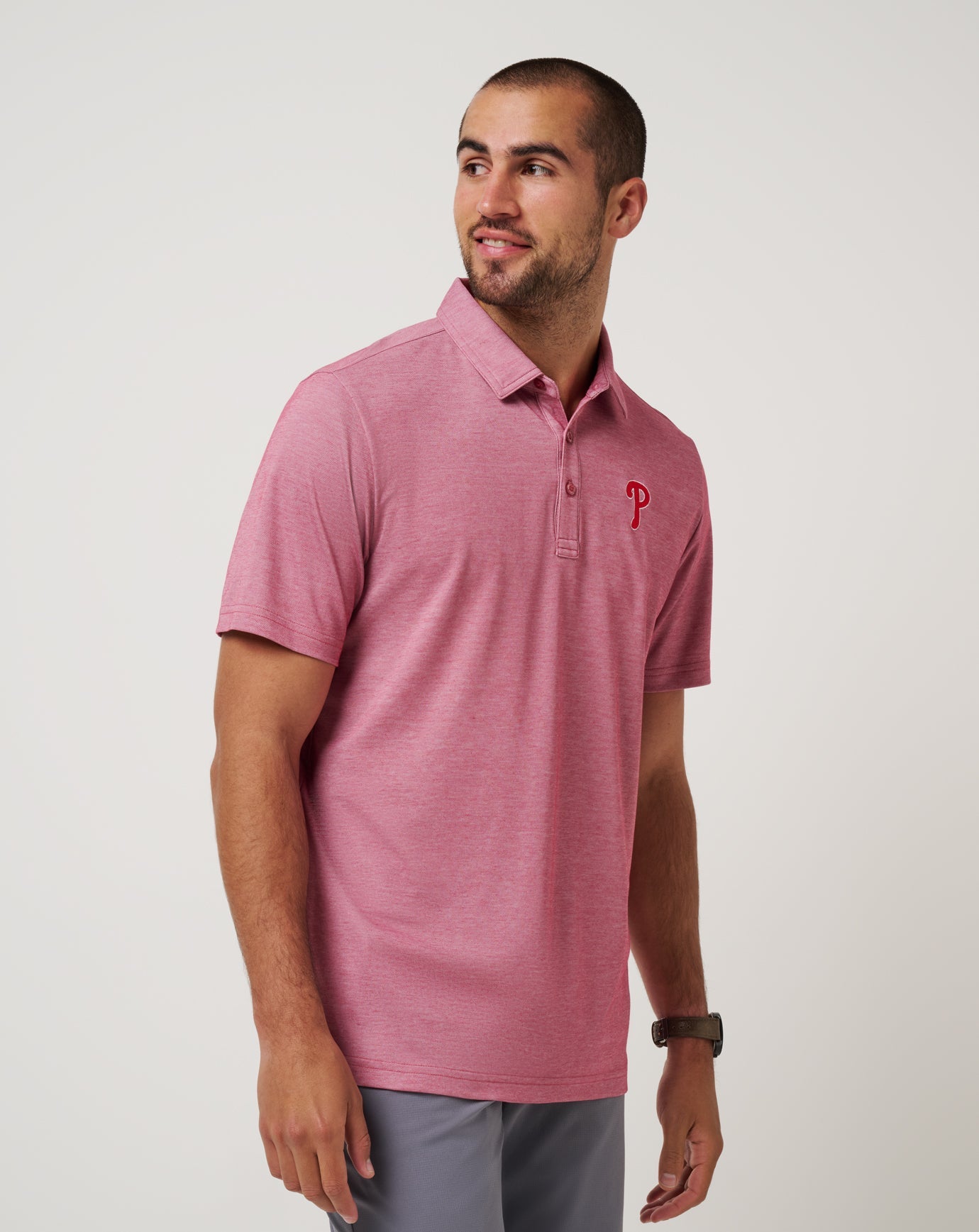 Heather Red Travis Mathew Men|Game Day|New