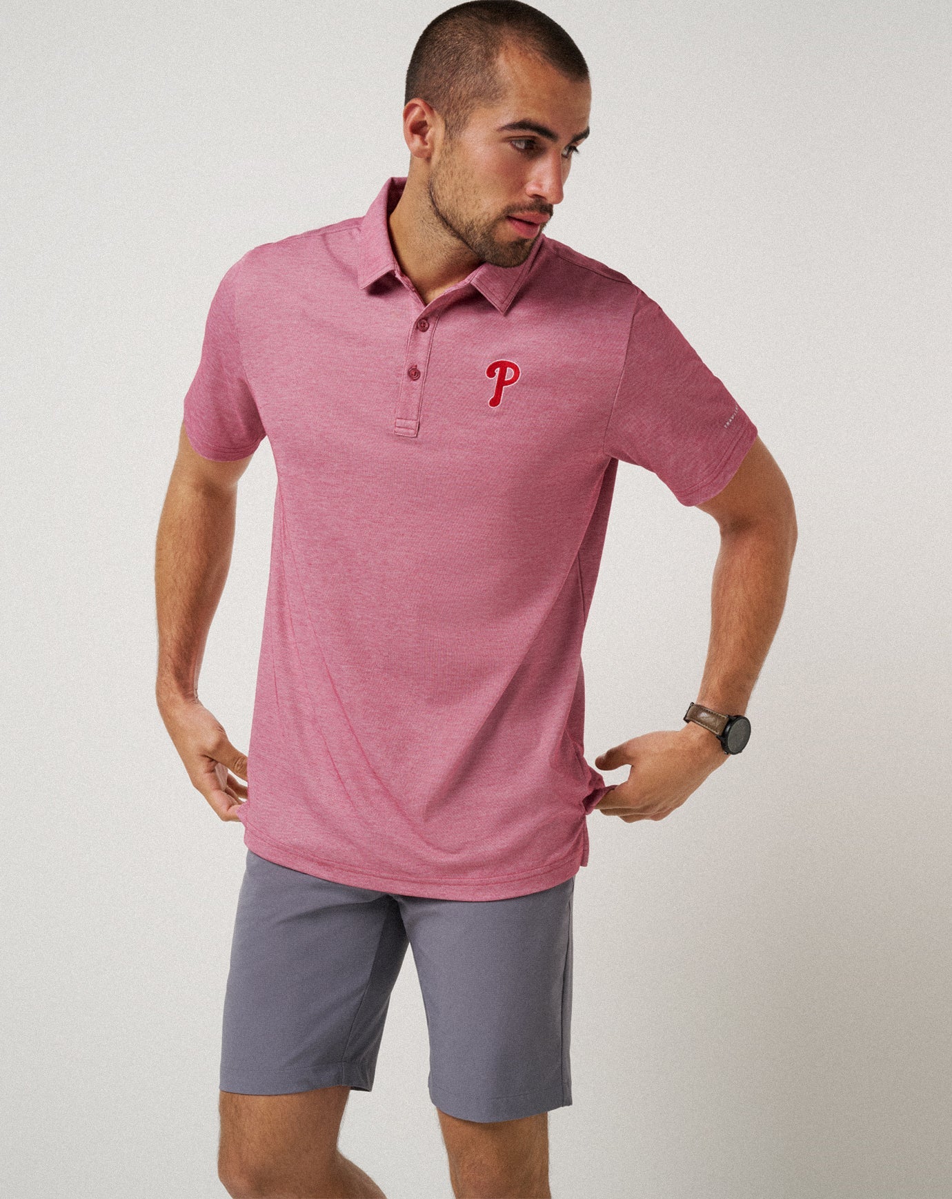 Heather Red Travis Mathew Men|Game Day|New