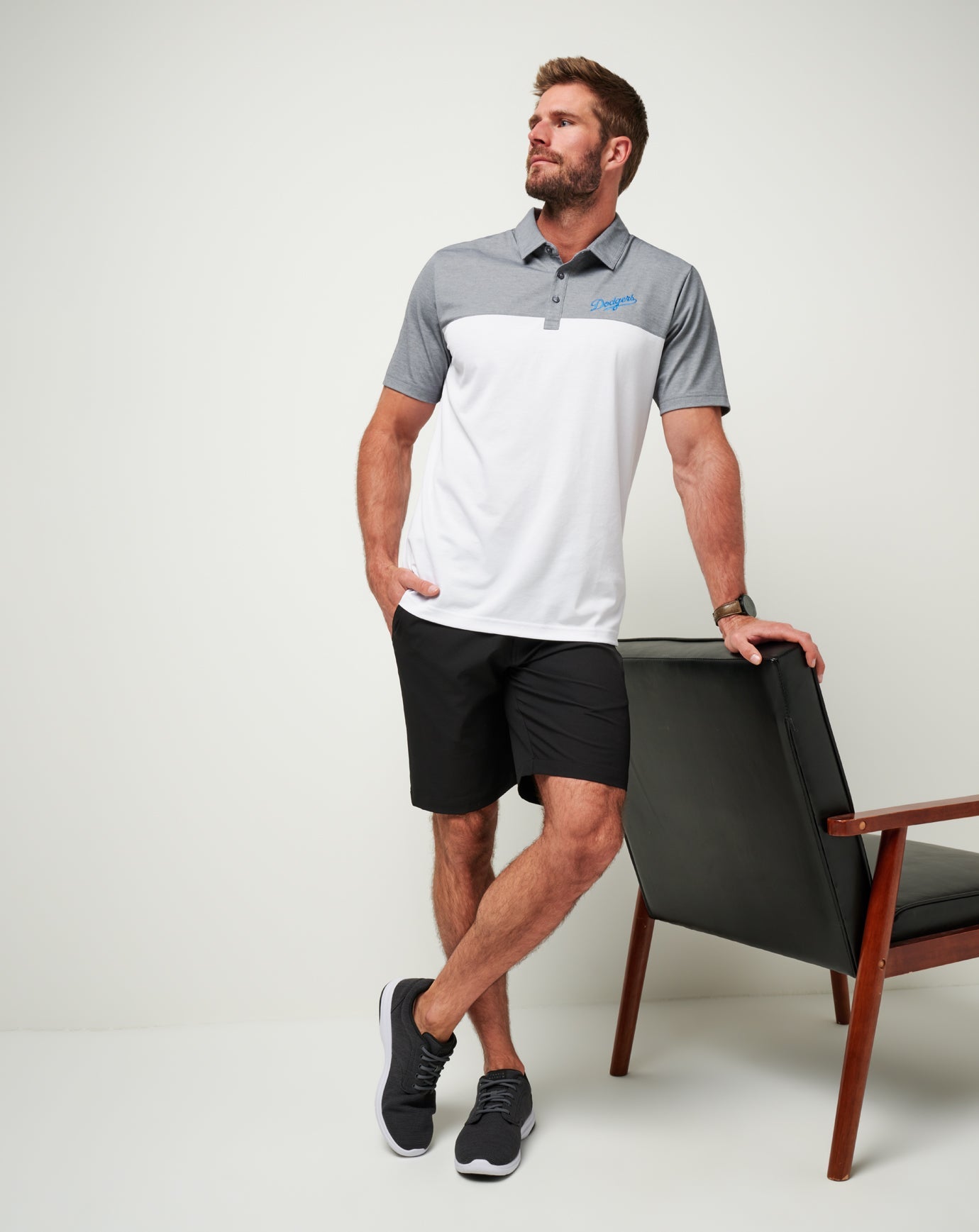 Heather Quiet Shade/White Travis Mathew Men|Game Day|New