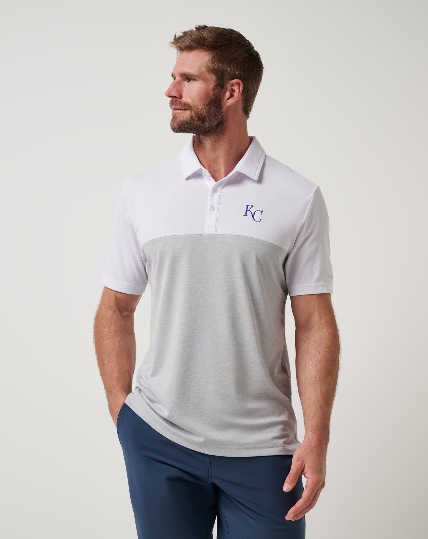 White/Heather Grey Travis Mathew Men|New