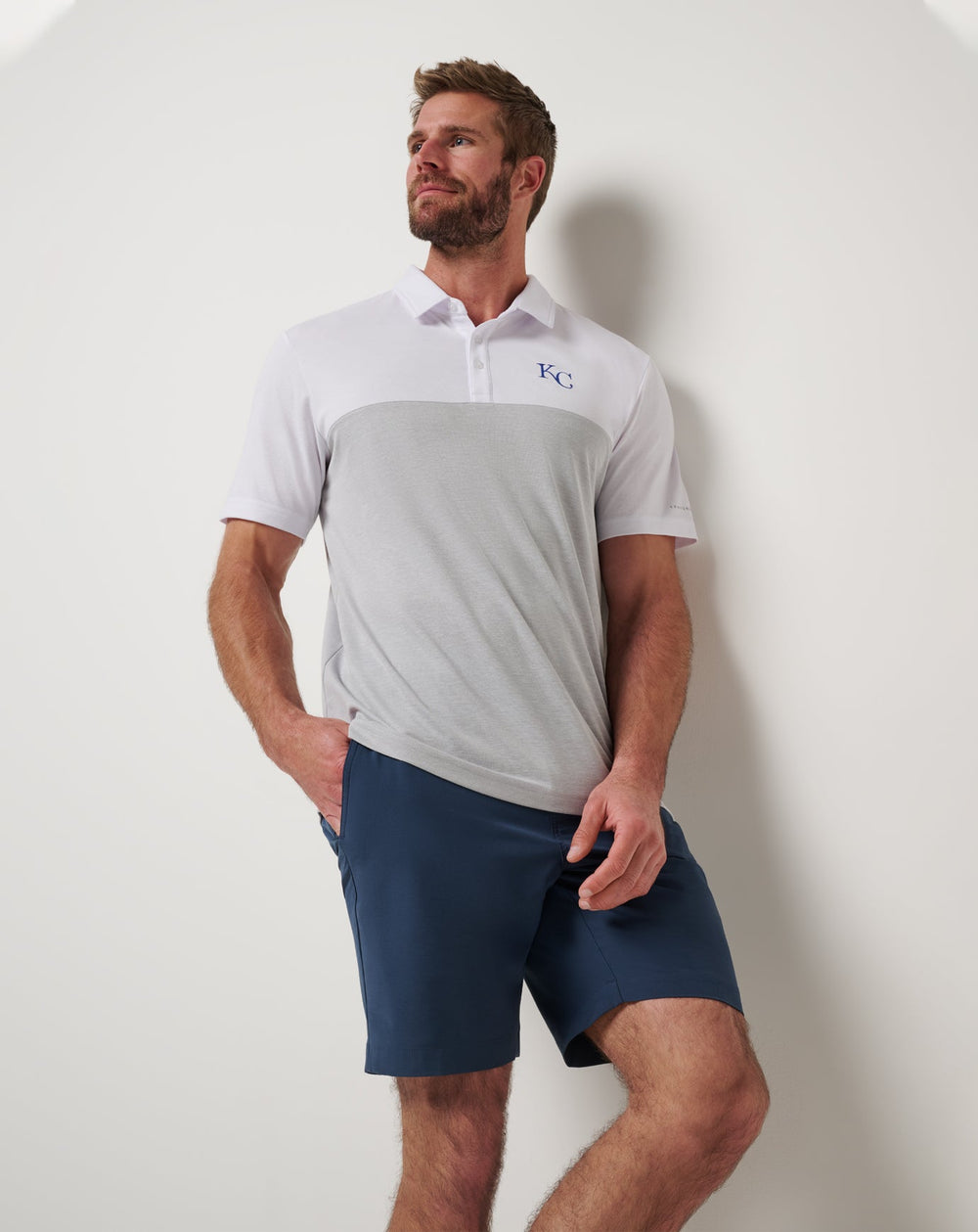 White/Heather Grey Travis Mathew Men|New