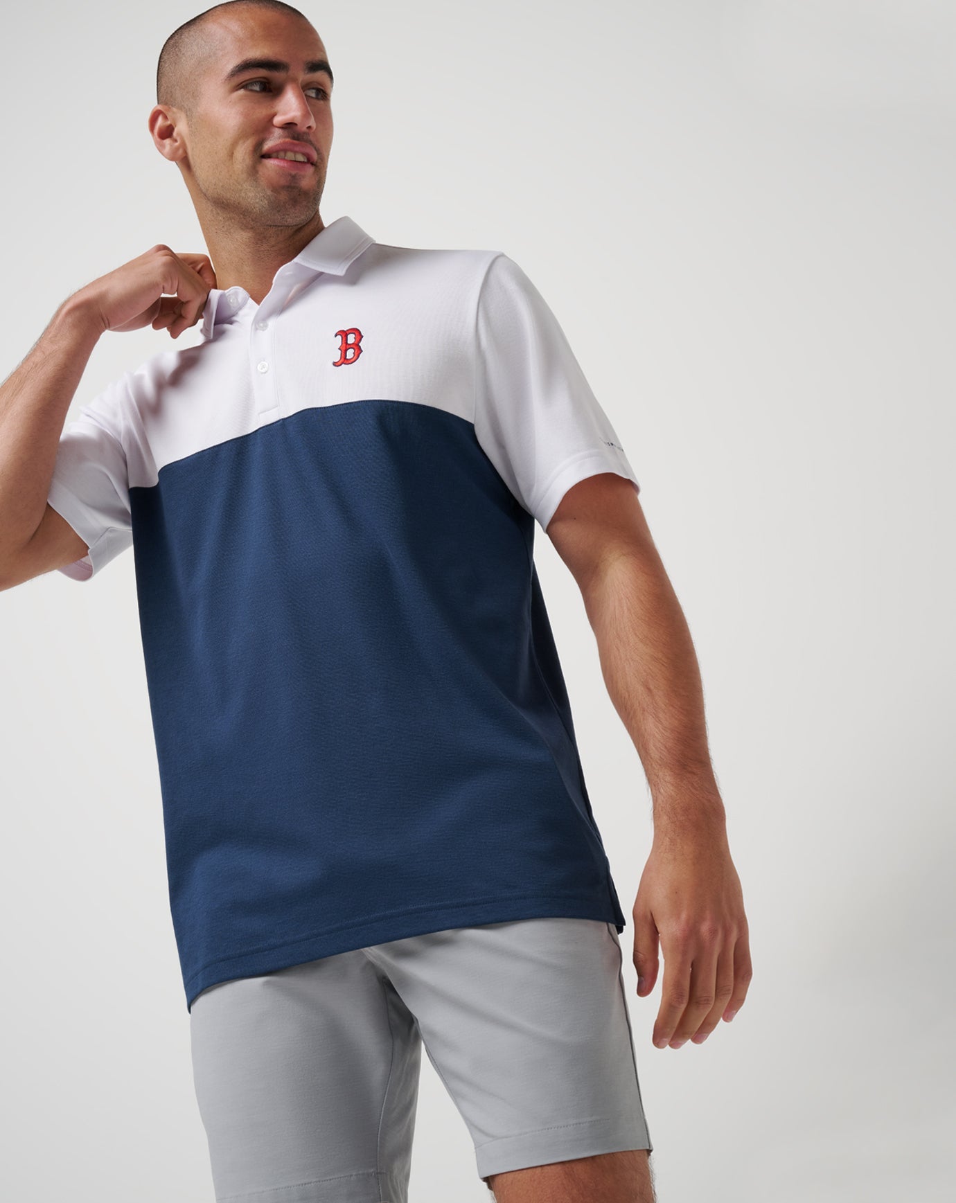 White/Navy Travis Mathew Men|Game Day|New