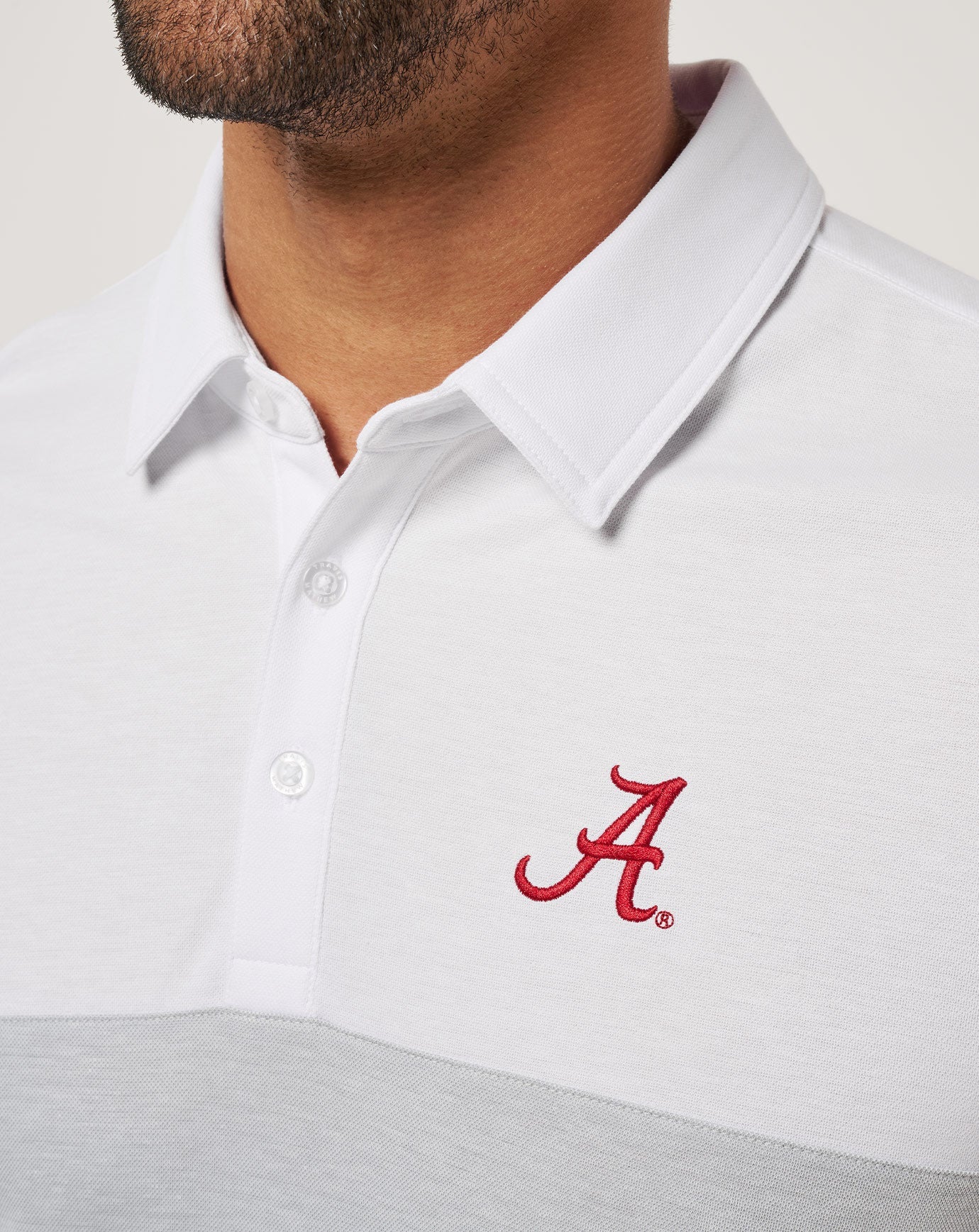 White/Heather Grey Travis Mathew Men|Game Day|New