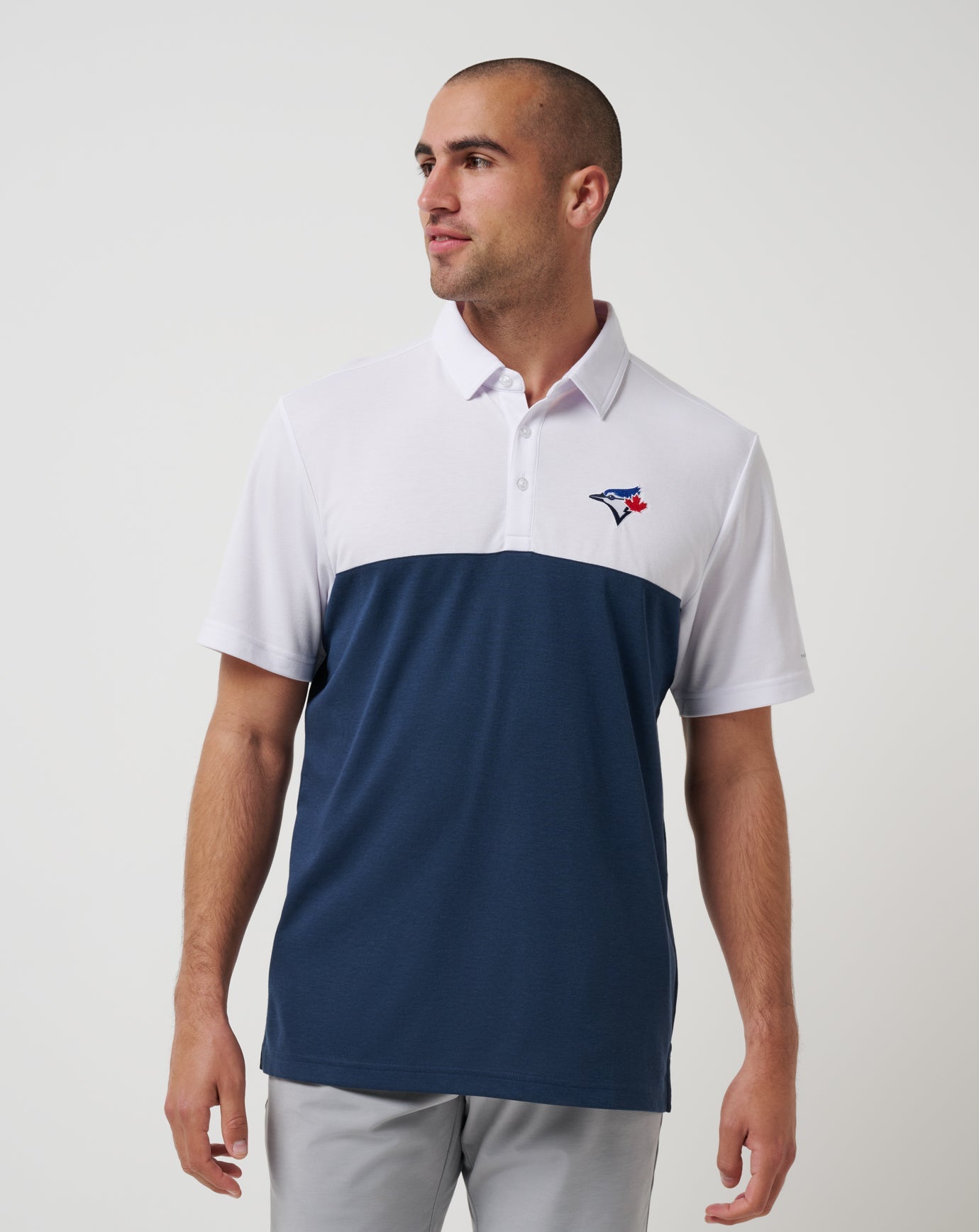 White/Navy Travis Mathew Men|Game Day|New