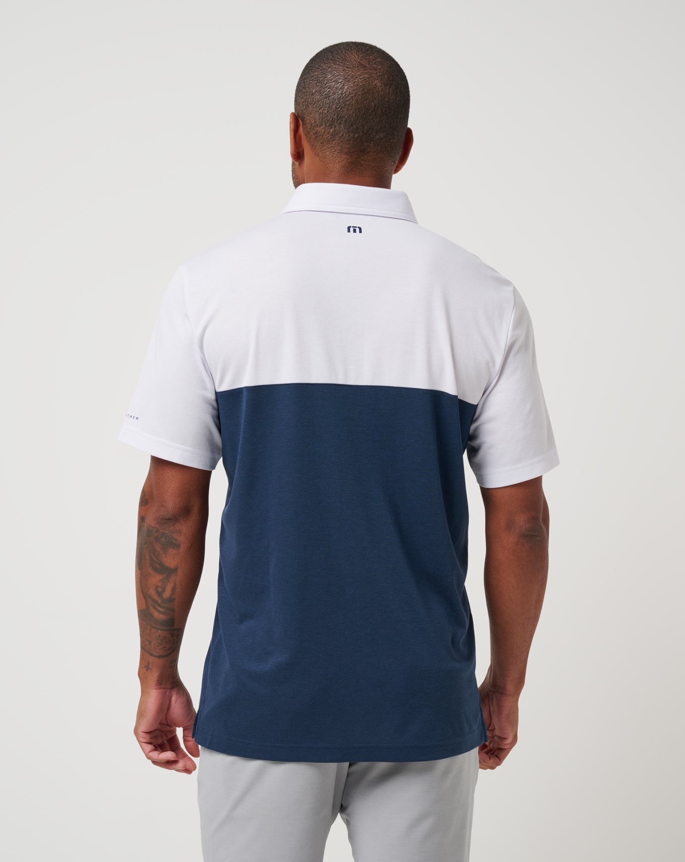 White/Navy Travis Mathew Men|New