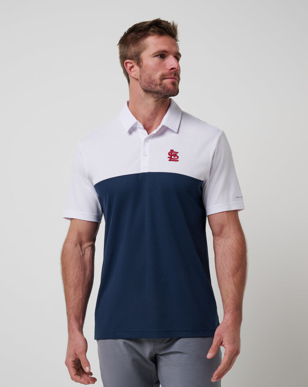 White/Navy Travis Mathew Men|New
