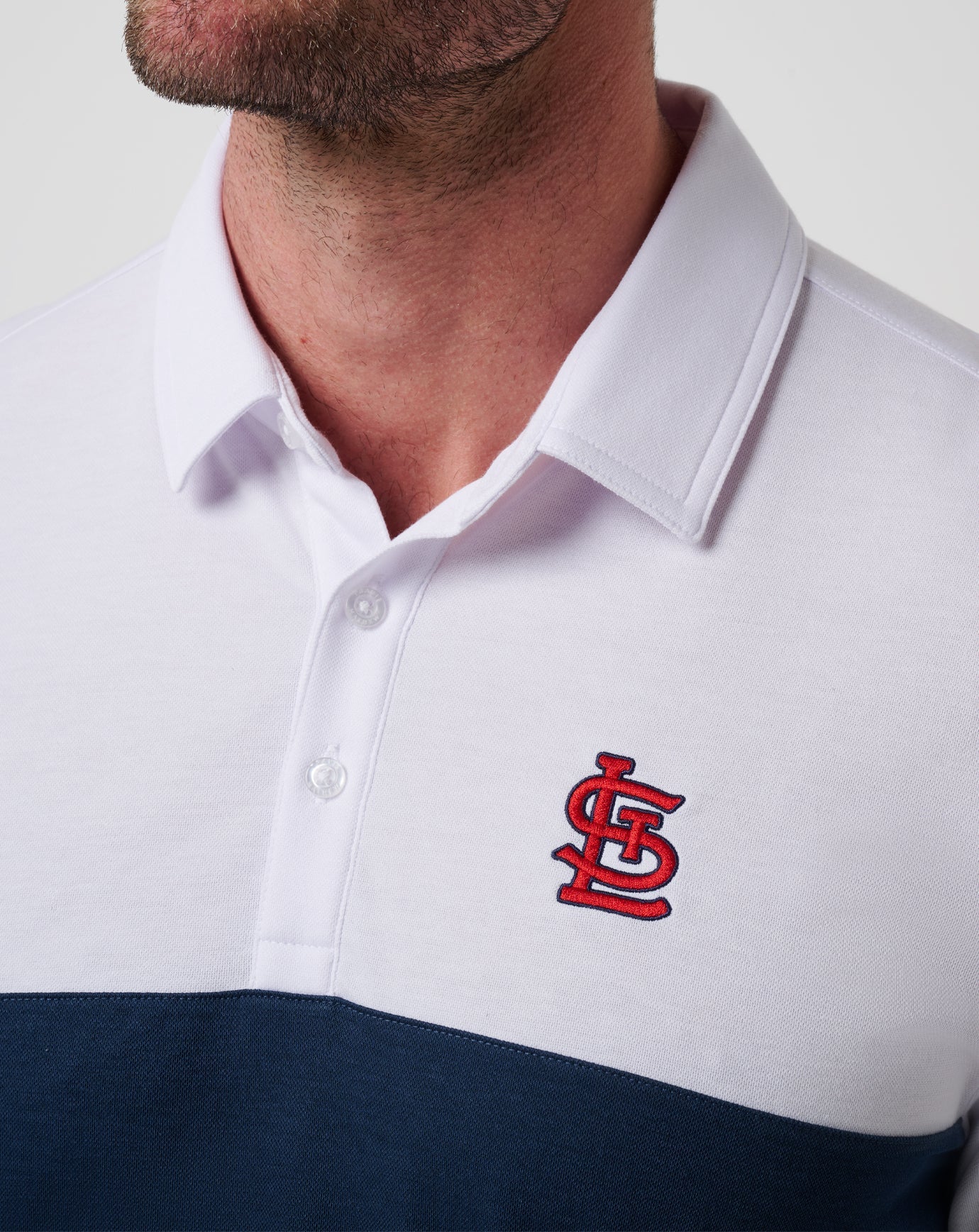 White/Navy Travis Mathew Men|New
