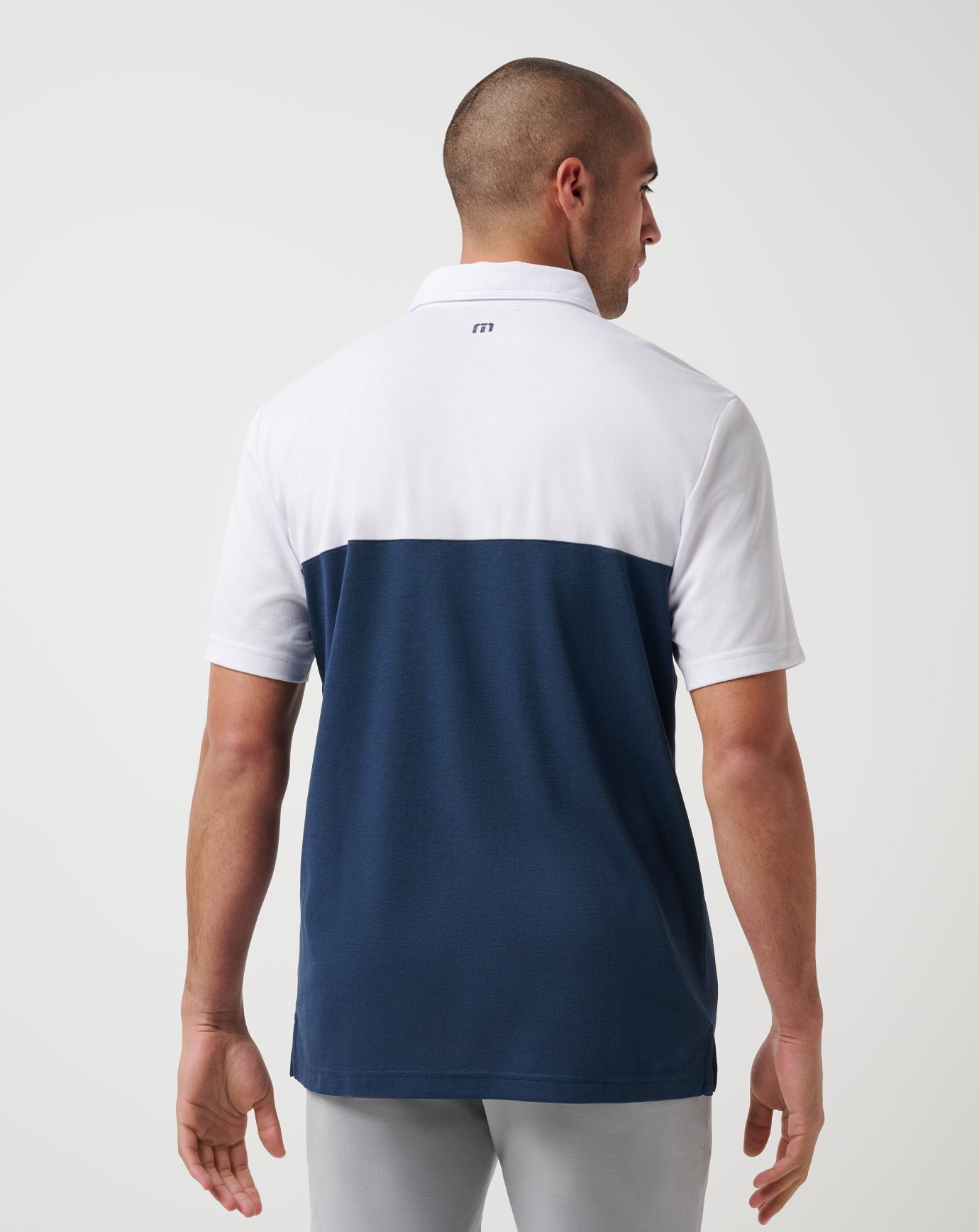 White/Navy Travis Mathew Men|New