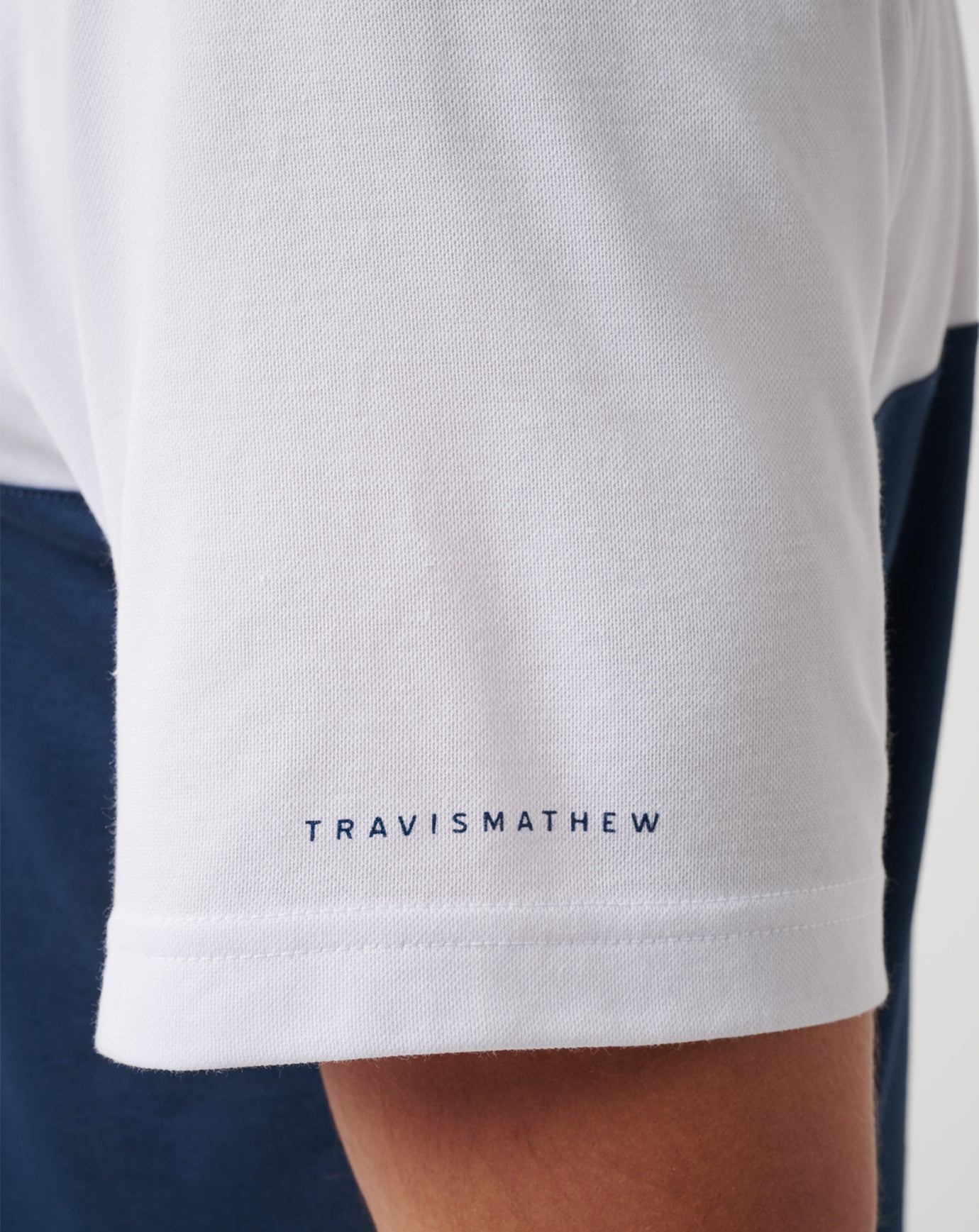 White/Navy Travis Mathew Men|New