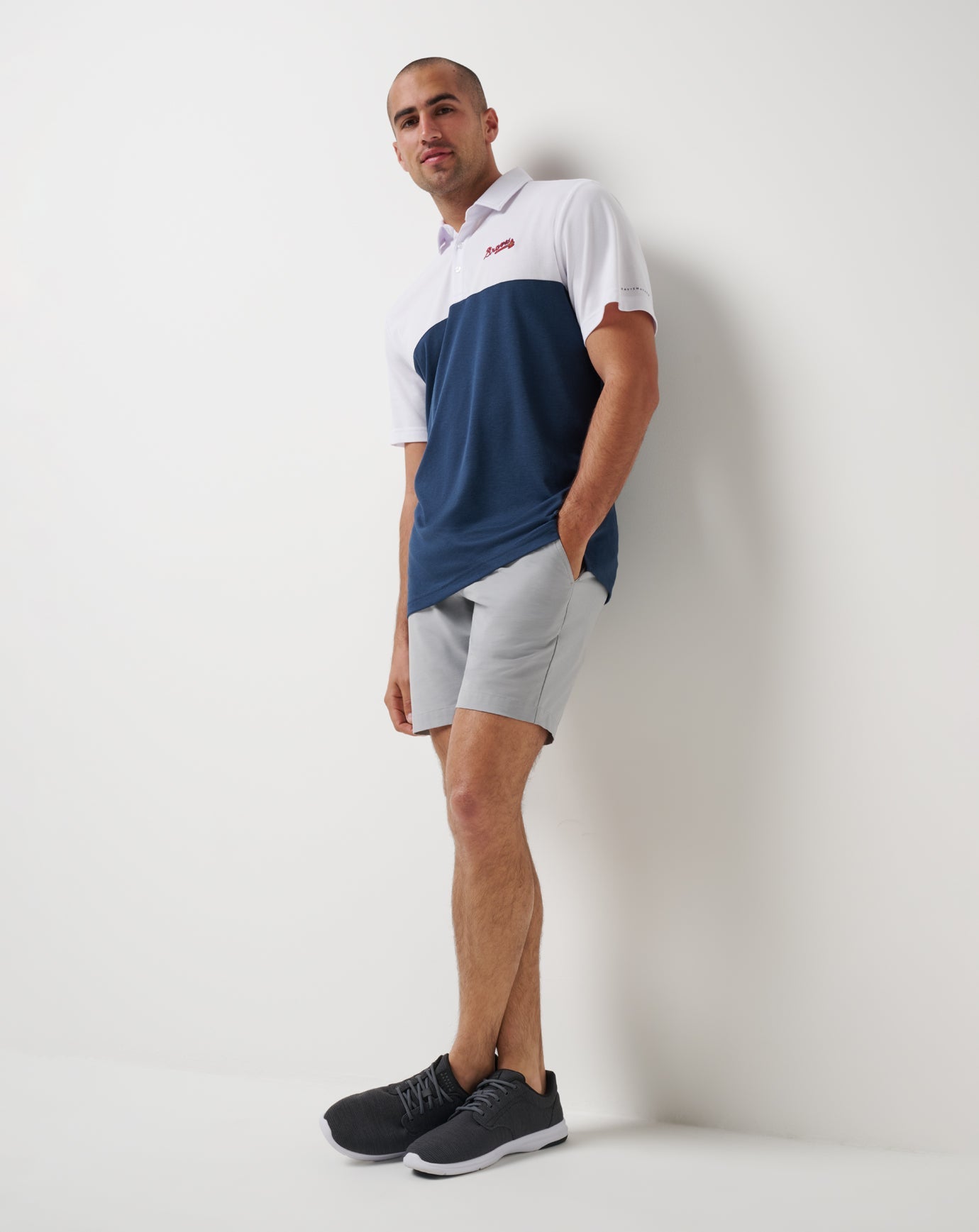 White/Navy Travis Mathew Men|New
