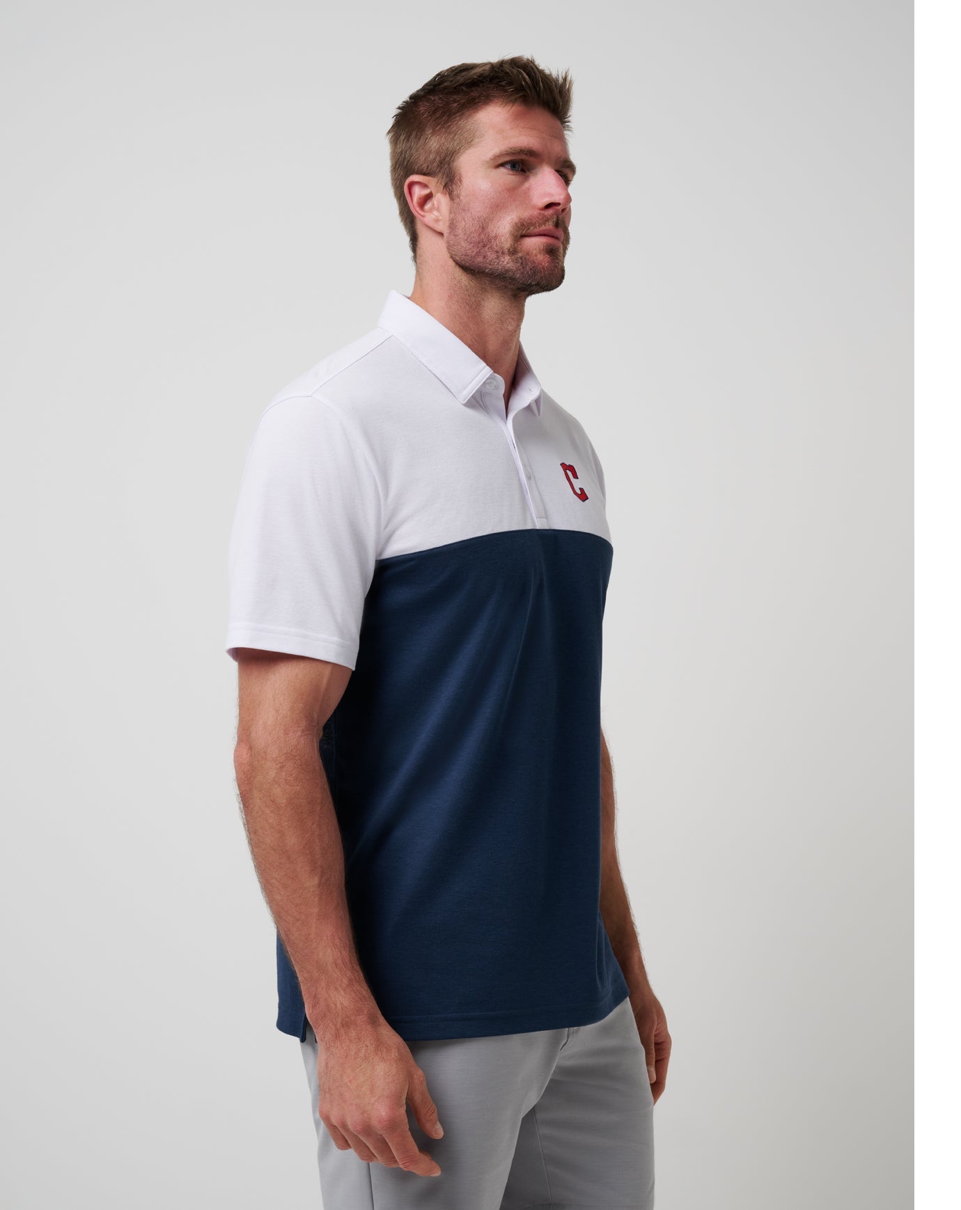 White/Navy Travis Mathew Men|Game Day|New