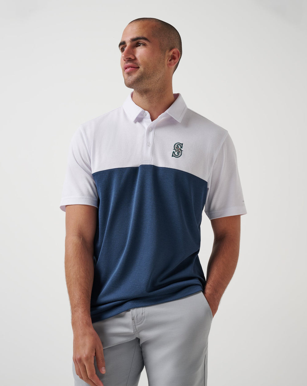 White/Navy Travis Mathew Men|Game Day|New