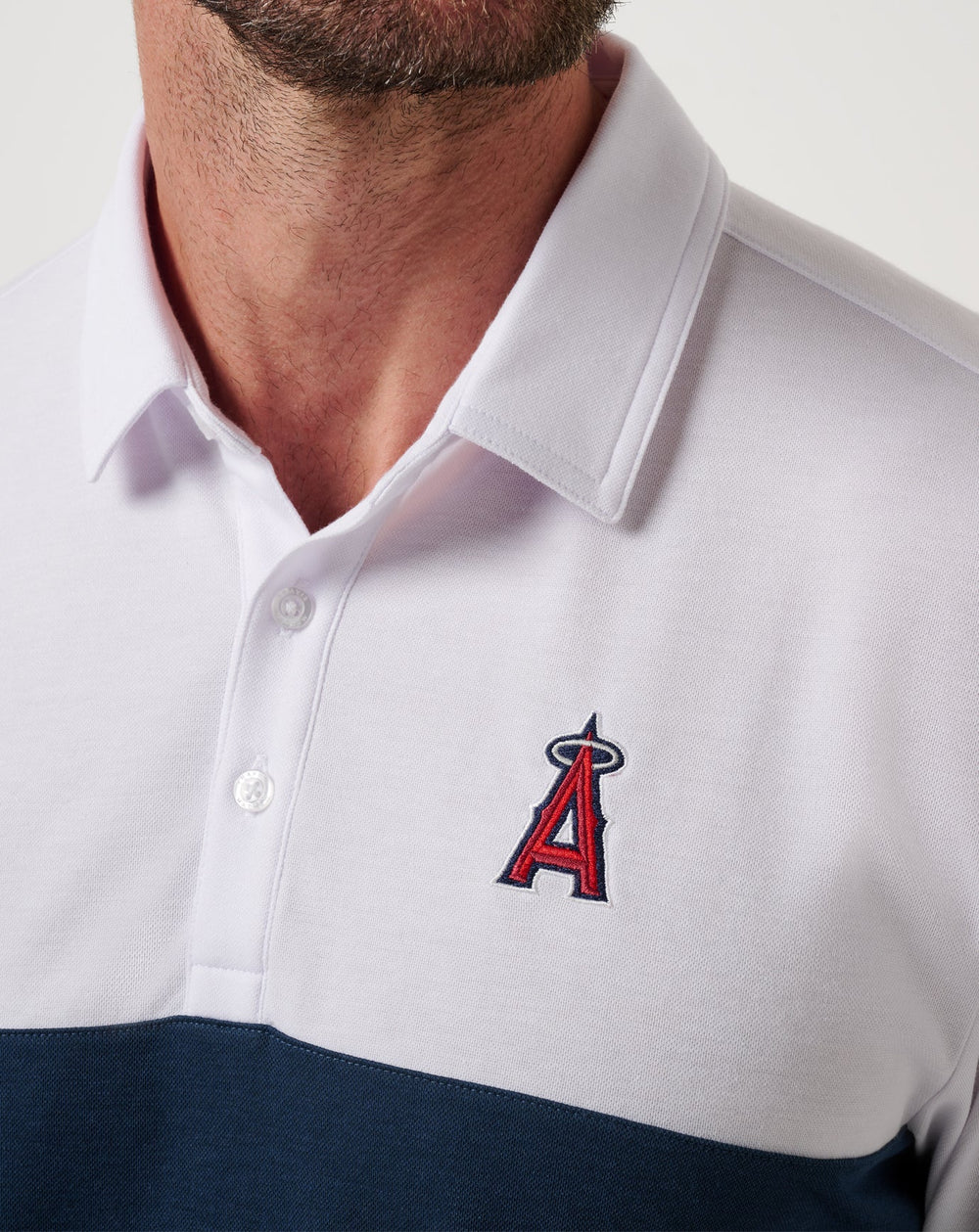 White/Navy Travis Mathew Men|New