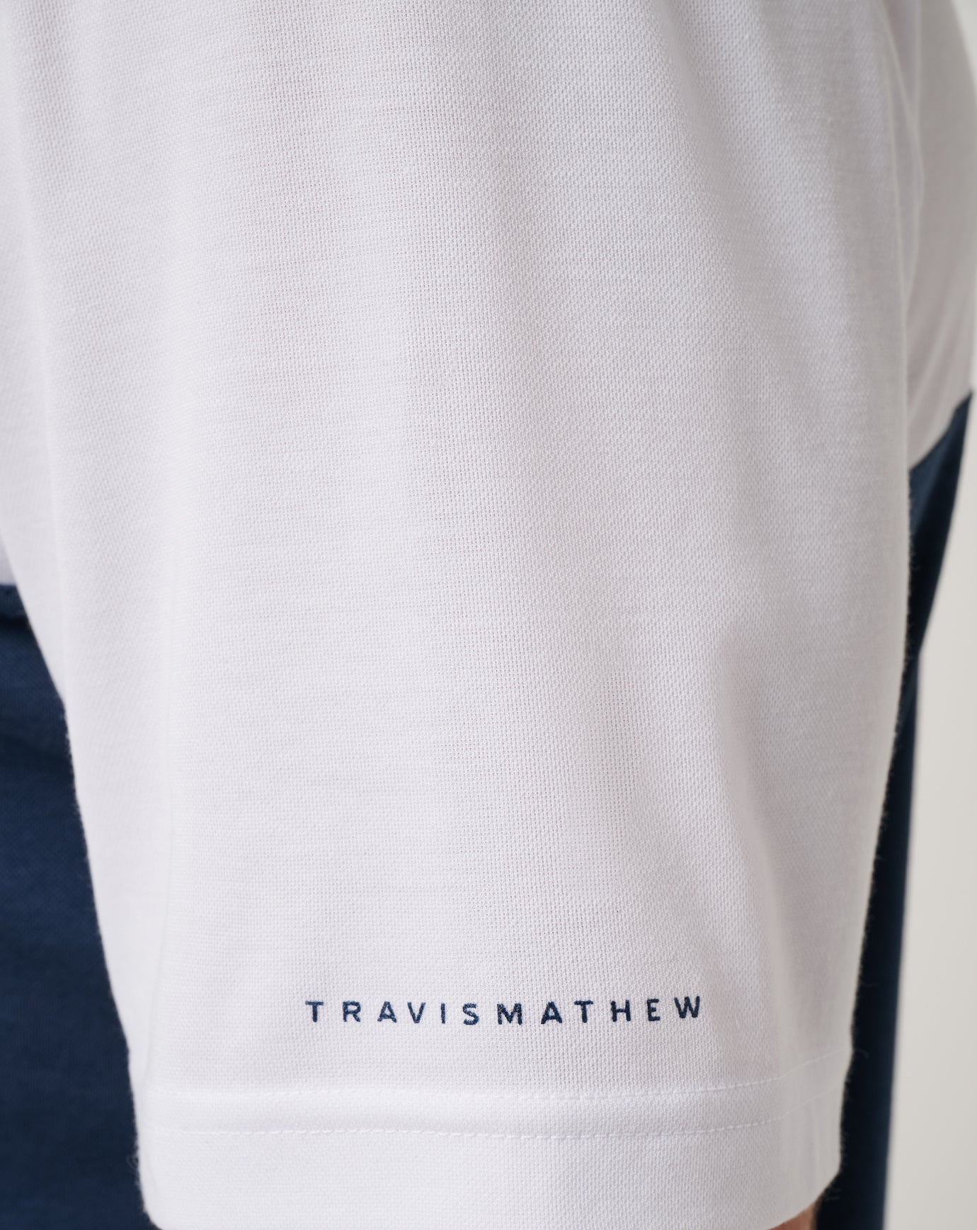 White/Navy Travis Mathew Men|New