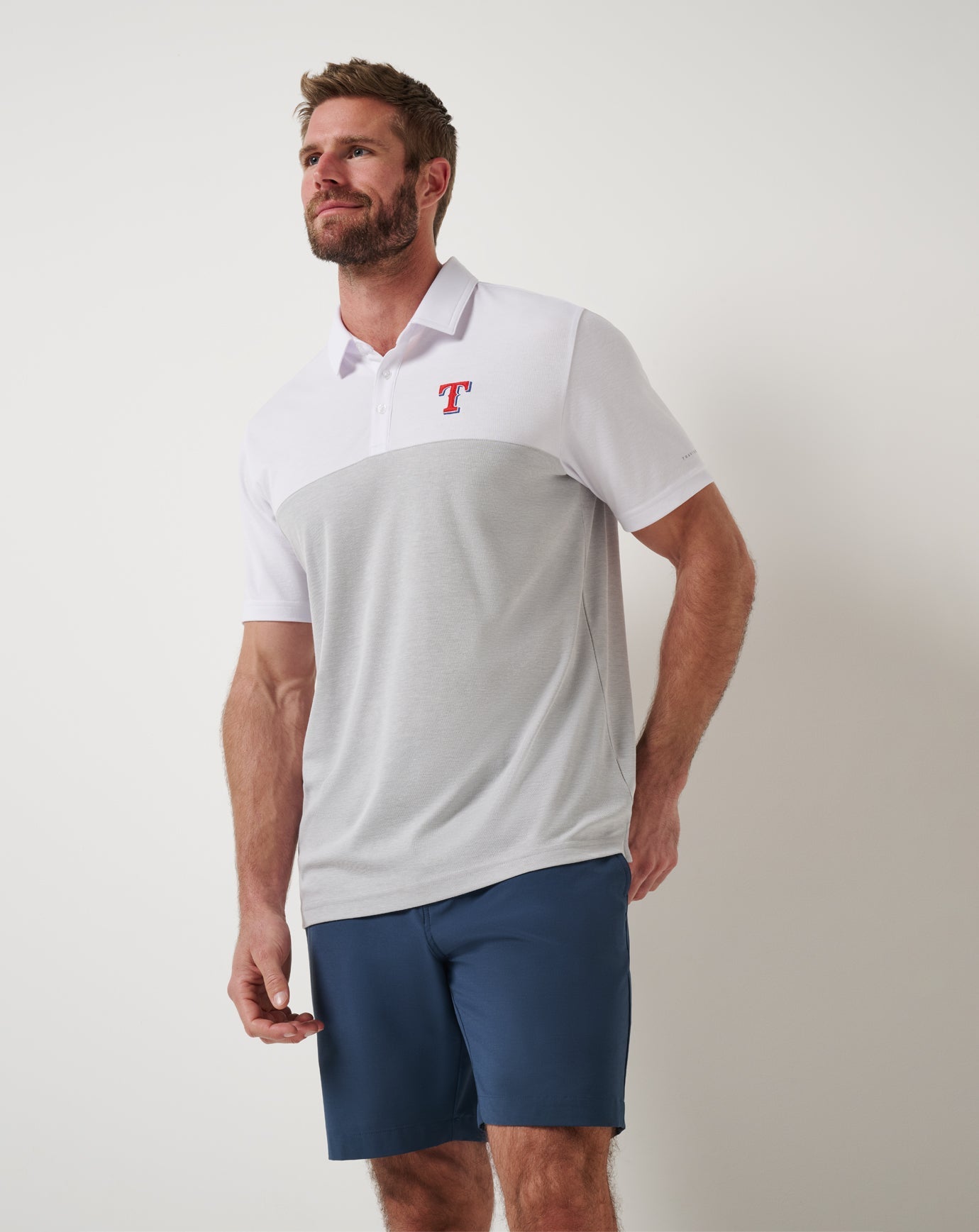 White/Heather Grey Travis Mathew Men|New