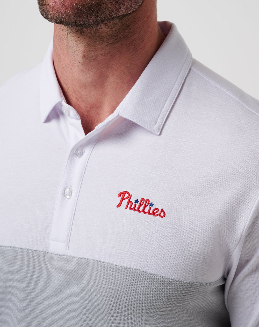 White/Heather Grey Travis Mathew Men|Game Day|New