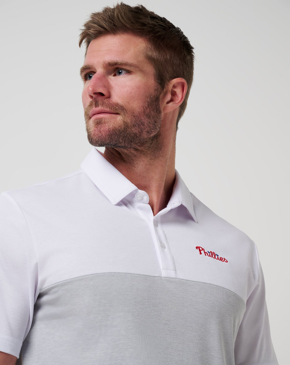 White/Heather Grey Travis Mathew Men|Game Day|New