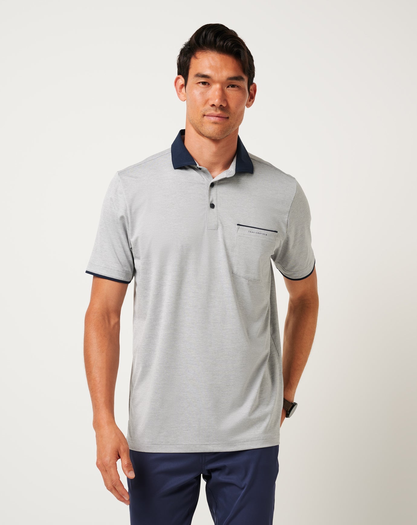 Heather Medium Grey Travis Mathew Men