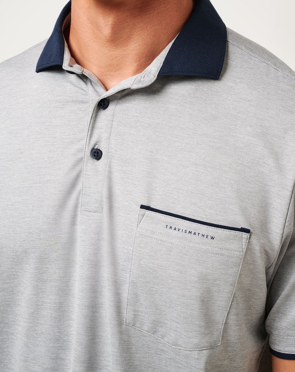 Heather Medium Grey Travis Mathew Men